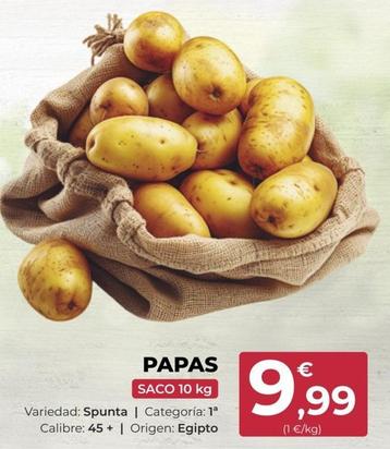 Oferta de Patatas por 9,99€ en SPAR Gran Canaria