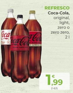 Oferta de Coca-Cola por 1,99€ en SPAR Gran Canaria