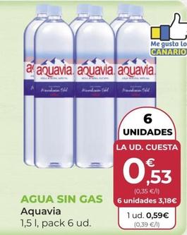 Oferta de Agua por 0,53€ en SPAR Gran Canaria