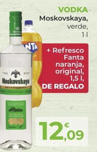 Oferta de Vodka por 12,09€ en SPAR Gran Canaria