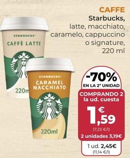 Oferta de Caffe latte por 2,45€ en SPAR Gran Canaria