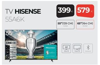 Oferta de Hisense - Tv 55a6k por 399€ en Tien 21