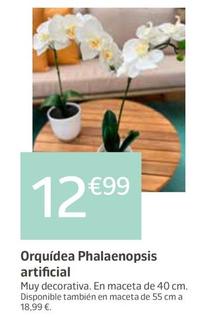 Oferta de Orquídea Phalaenopsis Artificial por 12,99€ en Jardiland