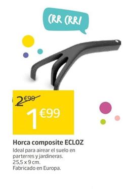 Oferta de Ecloz - Horca Composite por 1,99€ en Jardiland