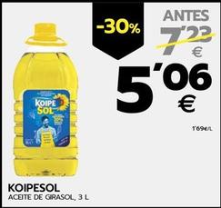 Oferta de Koipe - Aceite De Girasol por 5,06€ en BM Supermercados