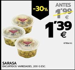 Oferta de Sarasa - Encurtidos por 1,39€ en BM Supermercados