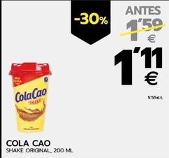 Oferta de Cola Cao - Shake Original por 1,11€ en BM Supermercados