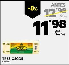 Oferta de Tres Oscos - Queso por 11,98€ en BM Supermercados