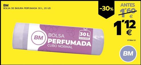 Oferta de Bm - Bolsas De Basura Perfumada  por 1,12€ en BM Supermercados