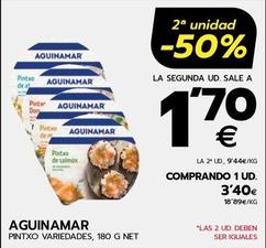 Oferta de Aguinamar - Pintxo Variedades por 3,4€ en BM Supermercados