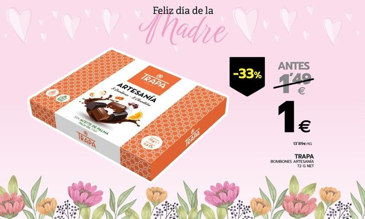 Oferta de Trapa - Bombones Artesania por 1€ en BM Supermercados