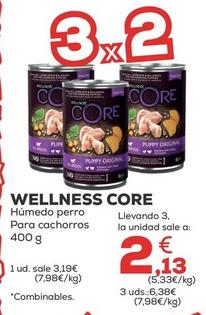 Oferta de Wellness Core - Húmedo Perro Para Cachorros por 3,19€ en Kiwoko
