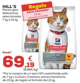 Oferta de Hill's - Pienso Gato por 69,19€ en Kiwoko