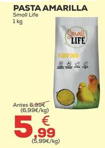 Oferta de Small Life - Pasta Amarilla por 5,99€ en Kiwoko