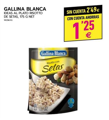 Oferta de Gallina Blanca - Ideas Al Plato Risotto De Setas por 2,49€ en BM Supermercados