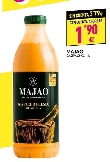 Oferta de Majao - Gazpacho por 1,9€ en BM Supermercados