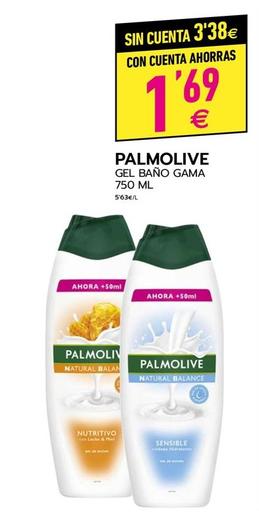 Oferta de Palmolive - Gel Baño Gama por 3,38€ en BM Supermercados