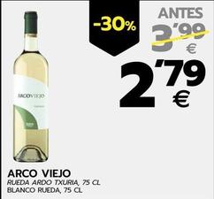 Oferta de Arco Viejo - Rueda Ardo Txuria Blanco Rueda por 2,79€ en BM Supermercados