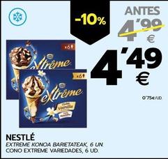 Oferta de Nestlé - Cono Extreme Variedades por 4,49€ en BM Supermercados