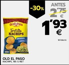Oferta de Old El Paso - Nachips por 1,93€ en BM Supermercados