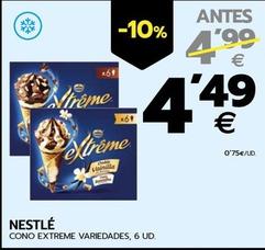 Oferta de Nestlé - Cono Extreme por 4,49€ en BM Supermercados