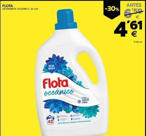 Oferta de Flota - Detergente Oceánico por 4,61€ en BM Supermercados