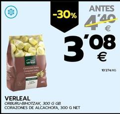 Oferta de Verleal - Corazones De Alcachofa por 3,08€ en BM Supermercados