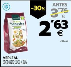 Oferta de Verleal - Menestra por 2,63€ en BM Supermercados
