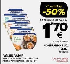 Oferta de Aguinamar - Pintxo  por 3,4€ en BM Supermercados