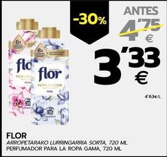 Oferta de Flor - Perfumador Para La Ropa Gama por 3,33€ en BM Supermercados