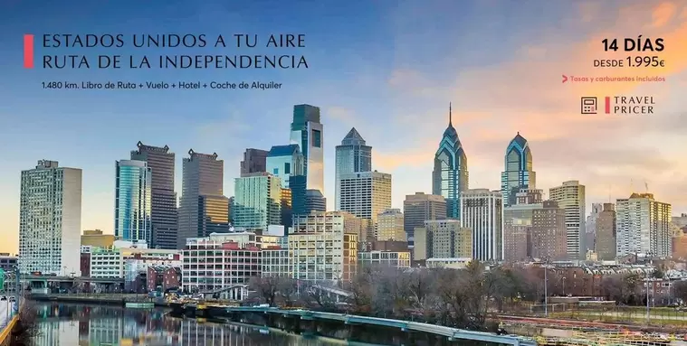 Oferta de Estados Unidos A Tu Aire Ruta De La Independencia por 1995€ en Catai