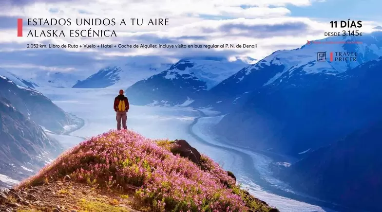 Oferta de Estados Unidos A Tu Aire Alaska Escenica por 3145€ en Catai