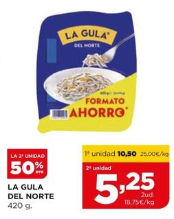 Oferta de La Gula Del Norte - Gulas por 10,5€ en Alimerka