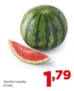 Oferta de Alimerka - Sandia Rayada por 1,79€ en Alimerka