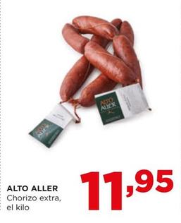 Oferta de Alto Aller - Chorizo Extra por 11,95€ en Alimerka