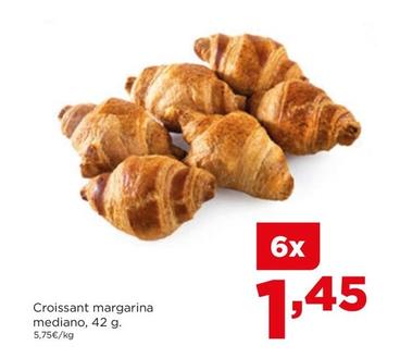 Oferta de Croissant Margarina Mediano por 1,45€ en Alimerka