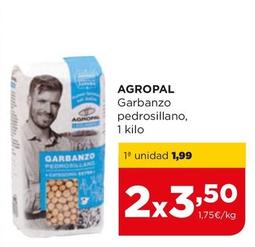 Oferta de Agropal - Garbanzo Pedrosillano por 1,99€ en Alimerka