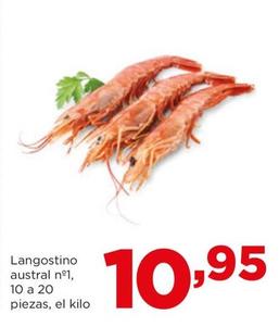 Oferta de Eroski - Langostino Austral Nº1 por 10,95€ en Alimerka