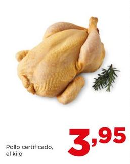 Oferta de Pollo Certificado por 3,95€ en Alimerka