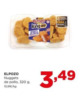 Oferta de Elpozo - Nuggets De Pollo por 3,49€ en Alimerka