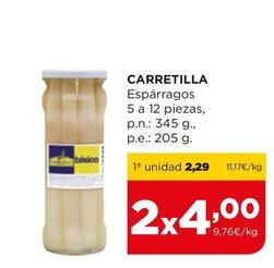 Oferta de Carretilla - Espárragos por 2,29€ en Alimerka