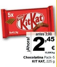 Oferta de Chocolatinas por 2,45€ en Masymas