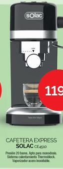 Oferta de Cafetera espresso por 119€ en Milar