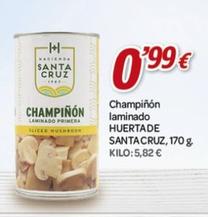 Oferta de Champiñones por 0,99€ en Alsara Supermercados