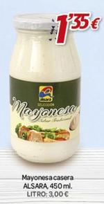 Oferta de Mayonesa por 1,35€ en Alsara Supermercados