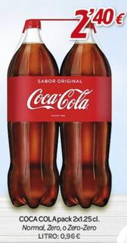 Oferta de Coca-Cola por 2,4€ en Alsara Supermercados
