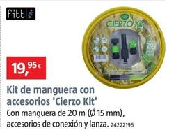 Oferta de Fitt - Kit De Manguera Con Accesorios 'Cierzo Kit' por 19,95€ en BAUHAUS