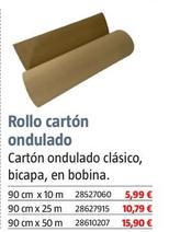 Oferta de Rollo De Cartón Ondulado por 5,99€ en BAUHAUS