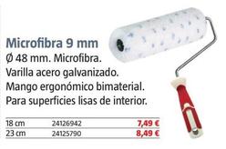 Oferta de Rodillos Microfibra 9 Ø 48 MM  por 7,49€ en BAUHAUS