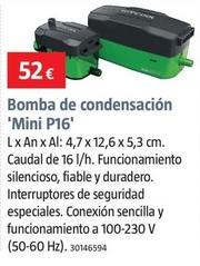 Oferta de Bomba De Condensacion 'Mini P16' por 52€ en BAUHAUS